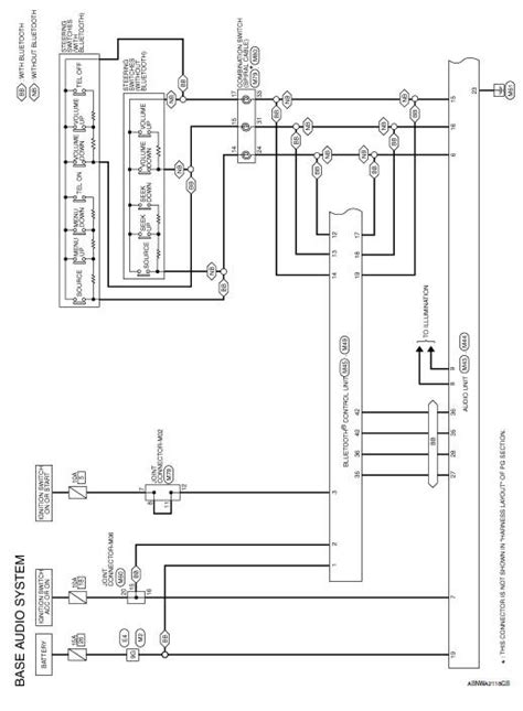 nissan sentra service manual wiring diagram base audio audio