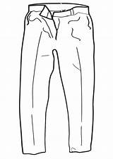 Trousers Coloring Pages sketch template