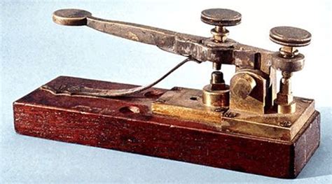 today  history    samuel morse transmitted  message  telegraph
