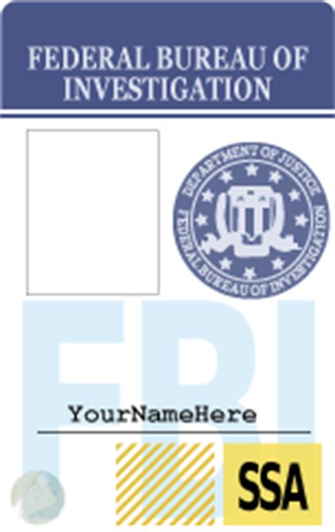 fbi badge template  rottenpie  deviantart