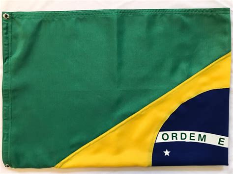 Bandeira Do Brasil Oficial 0 90m X 1 28m 2 Panos R