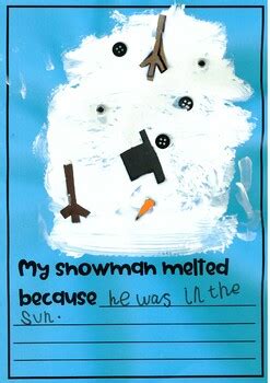 snowman melted    irvines class tpt