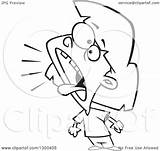 Yelling Girl Cartoon Clipart Bratty Illustration Outline Toonaday Royalty Lineart Vector Ron Leishman 2021 sketch template