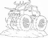 Monster Coloring Pages Truck Digger Grave Printable Cool Jam Getcolorings Getdrawings Outstanding sketch template