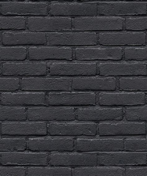 amsterdam bricks wallpaper  black brick milton king black
