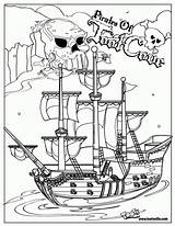 Pirate Coloring Ship Pages Pirates Color Drawing Sunken Printable Pittsburgh Halloween Print Boat Sheets Clipart Drawings Library Popular Everfreecoloring sketch template