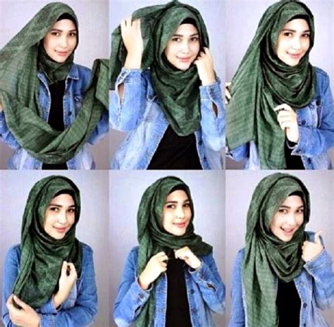 macam macam warna hijab pashmina