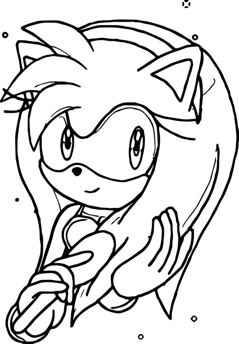 cool brushing hair amy rose coloring page rose coloring pages coloring