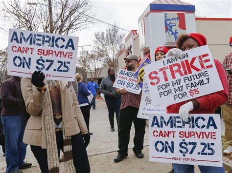Protesters Nationwide Call For 15 Minimum Wage