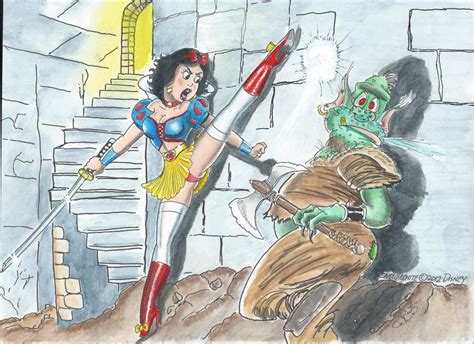 Snow White Troll Fighter By Kiff57krocker On Deviantart