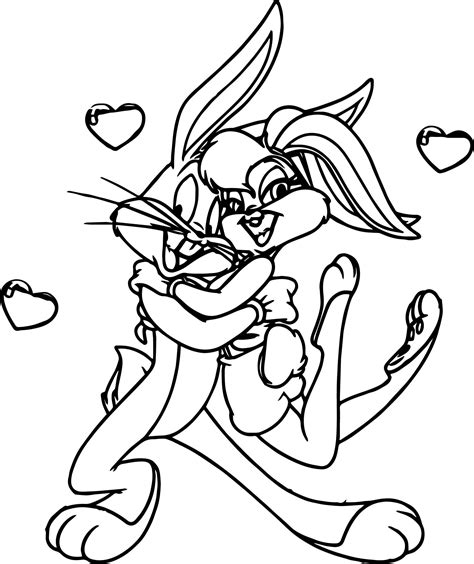 baby lola bunny coloring pages lets coloring  world