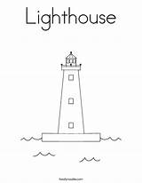 Lighthouse Coloring Outline Print Light Noodle Sheet Red Clipart Little Built California Usa Twistynoodle Worksheet Twisty sketch template