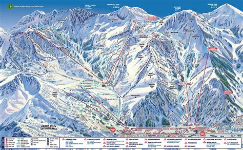 Alta Ski Area Trail Map Onthesnow