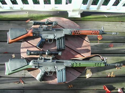 hk   fn fal     battle rifle page  arcom