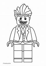 Lego Joker Coloring Batman Pages Kids Movie Birthday Party Printable Drawing Color Choose Board sketch template