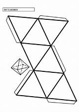 Prisma Cuerpos Geométricos Geometricos Figuras sketch template