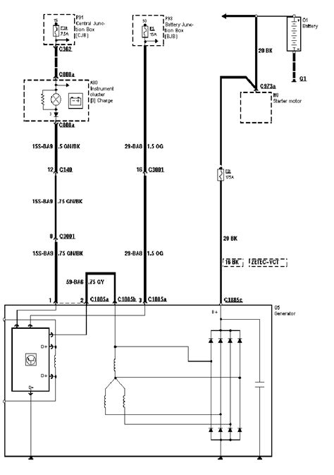 chevy alternator wiring diagram  faceitsaloncom