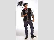 English Chimney Sweep Mary Poppins Dick Van Dyke Men's Costume