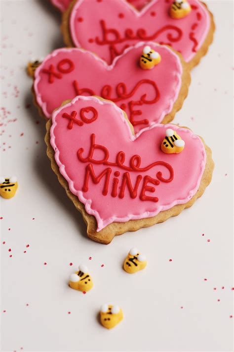 bee mine honey cardamom heart cookies parsnips and