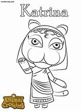 Crossing Animal Katrina Draw Drawing Step Coloring Pages Printable Games Drawingtutorials101 sketch template