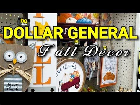 dollar general fall decor  fall decorations