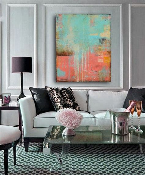abstract art  living room walls references