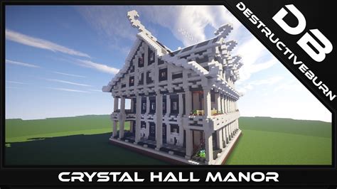 modern mansion minecraft schematic