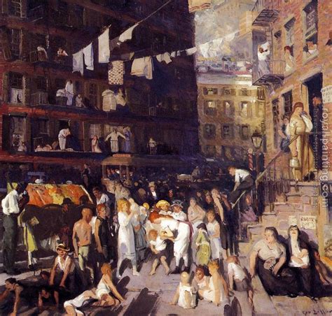 cliff dwellers  george bellows oil painting reproduction