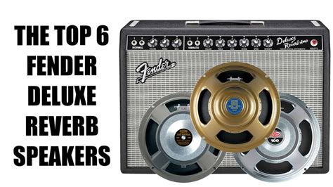 speakers   fender  deluxe reverb amplifier explained