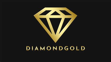 diamond gold logo design photoshop tutorial