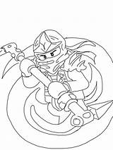 Coloring Ninjago Lloyd Pages Popular sketch template