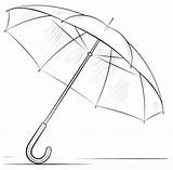 Umbrella Paraguas Parapluie Regenschirm Pencil Colorear Dessiner Zeichnen Upside Ausmalbild Paraply Doodle Supercoloring Objet Fürs Tegning Ausmalen Chuva Crayon Desenho sketch template