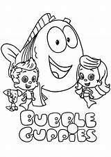 Coloring Guppies Bubble Pages Momjunction Worksheets Parentune Print sketch template