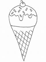 Ice Cream Coloring Cone Icecream Pencil Color Waffle Sundae Drawing Snow Everybody Pages Sheet Printable Getcolorings Print Kids Getdrawings Bowl sketch template