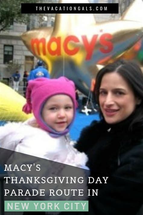 Macy S Thanksgiving Day Parade Route In New York City