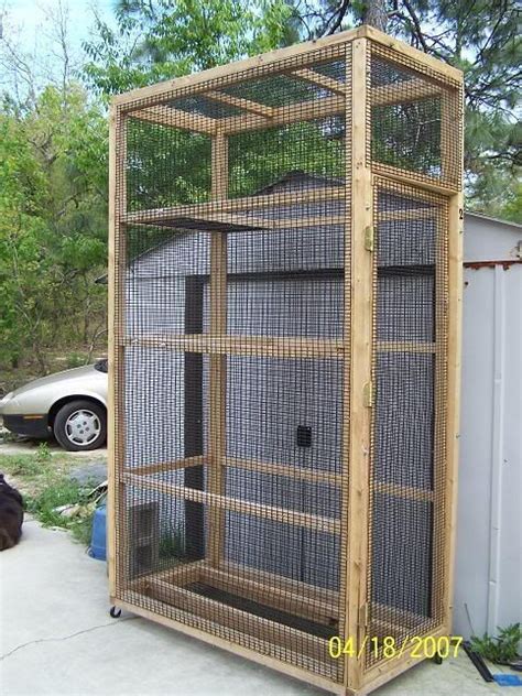 build  flying squirrel cage woodworking projects plans