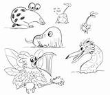 Pikmin Creatures Some Bulborb Deviantart Bearded sketch template