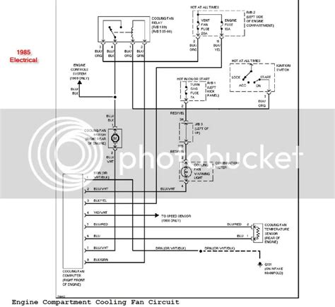 wiring diagram engine fan