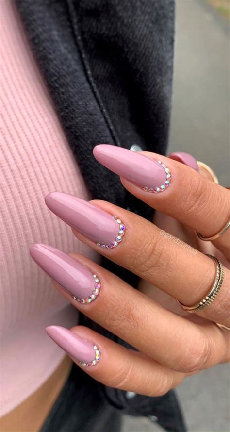 cute nail art design ideas  pretty creative details pink
