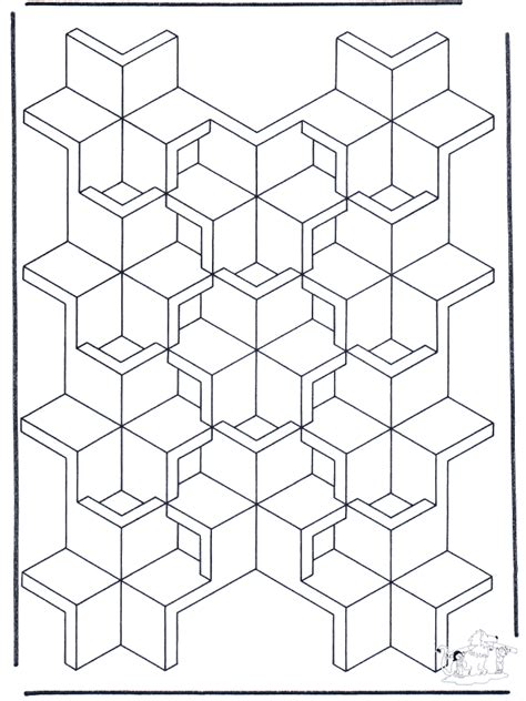 geometric shapes  art coloring pages geometric patterns coloring