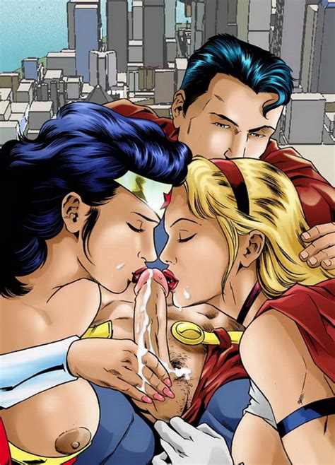 A Hot Dc Comics Threesome Wonder Woman Threesomes