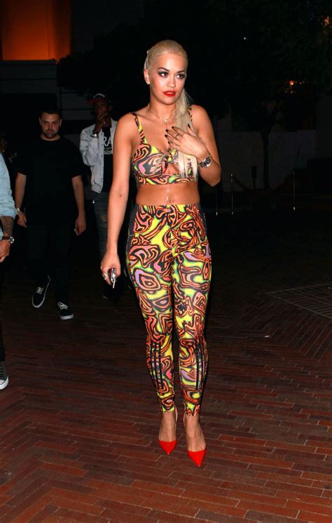 rita ora at republic records vma after party celebzz