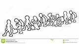 Migrants Clipart Illustration Clipground sketch template