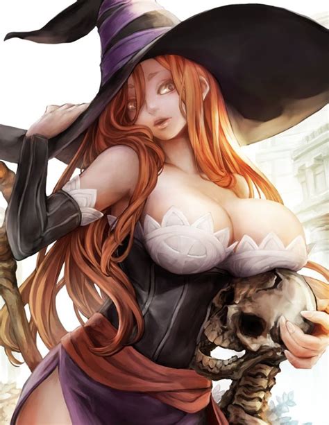 Dragon S Crown Sorceress By Nabe Crow S Head In 2020 Dragons Crown