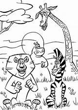 Madagascar Gia sketch template
