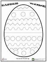 Easter Egg Worksheet Trace Tracing Worksheets Printable Preschool Preschoolplanet Line Kindergarten Eggs Pasen Kids Activities Pasqua Crafts Di Osterei Paper sketch template