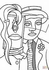 Roy Lichtenstein Coloring Pages Stepping Pop Printable Supercoloring Colouring Dibujos Color Drawing sketch template