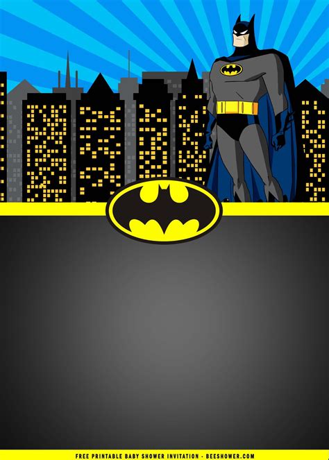 batman poster   city skyline   background