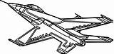 F16 Aerei Aeroplane Flugzeug Wecoloringpage Jets Excellent 색칠 Weihnachten sketch template