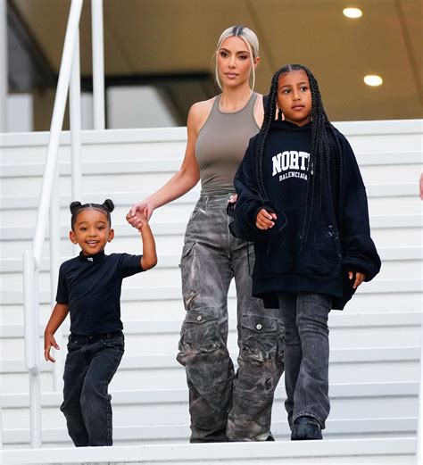 kim kardashian blamed north west for her over the top kylie cosmetics